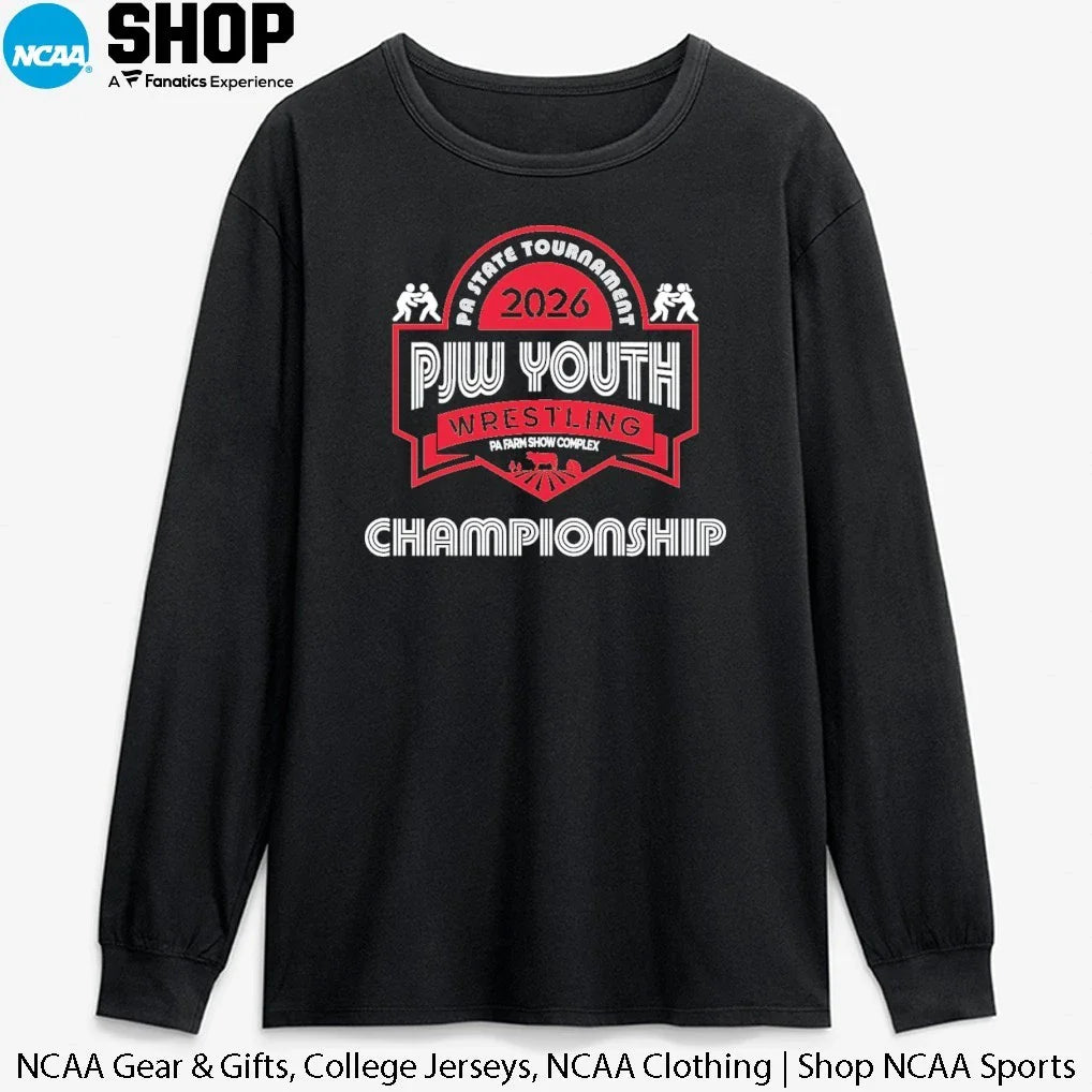 2026 Pa State Tournament Pjw Youth Wrestling Championship T-Shirt
