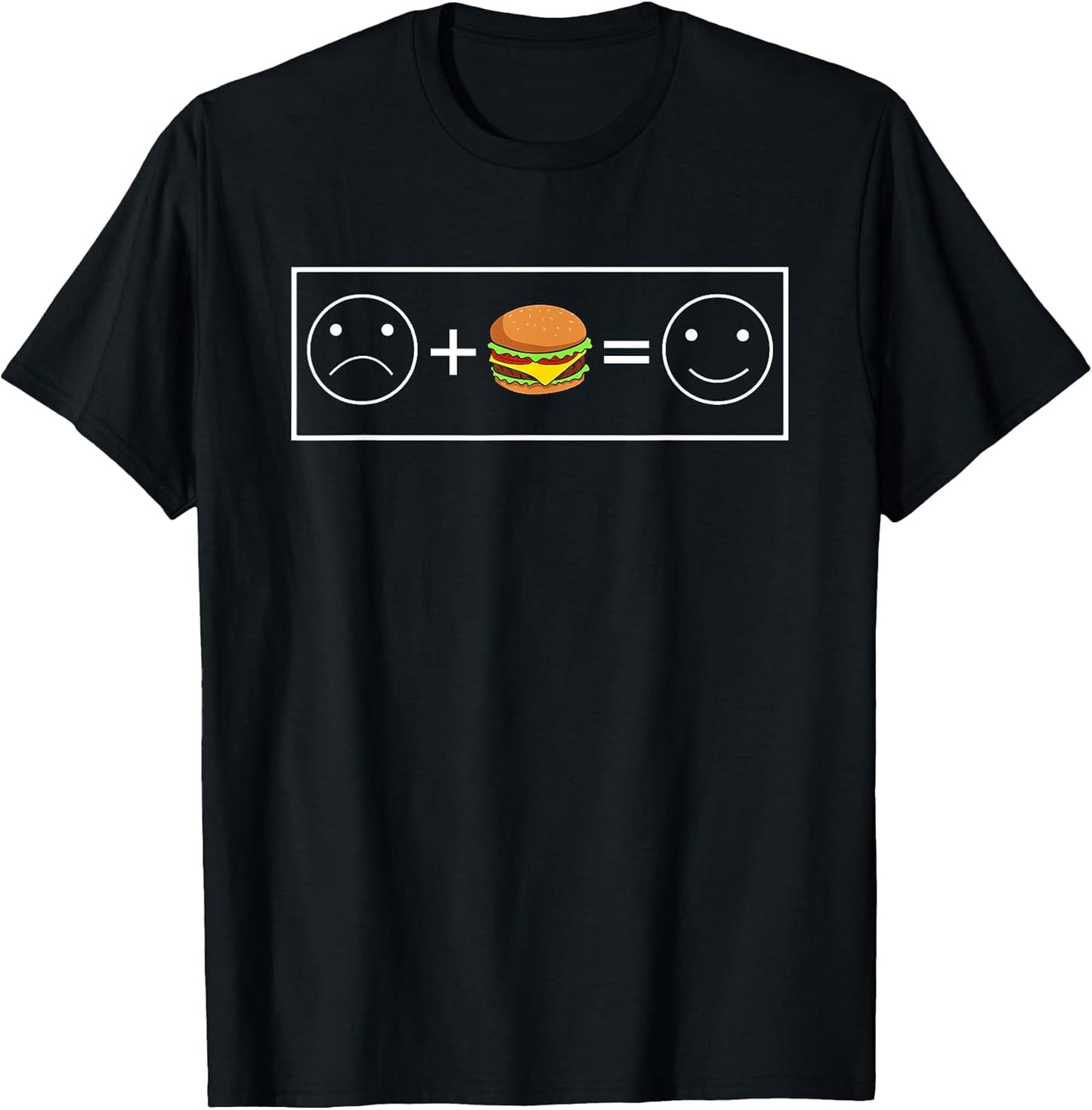 Fast Food Designs mit Hamburger und Cheeseburger