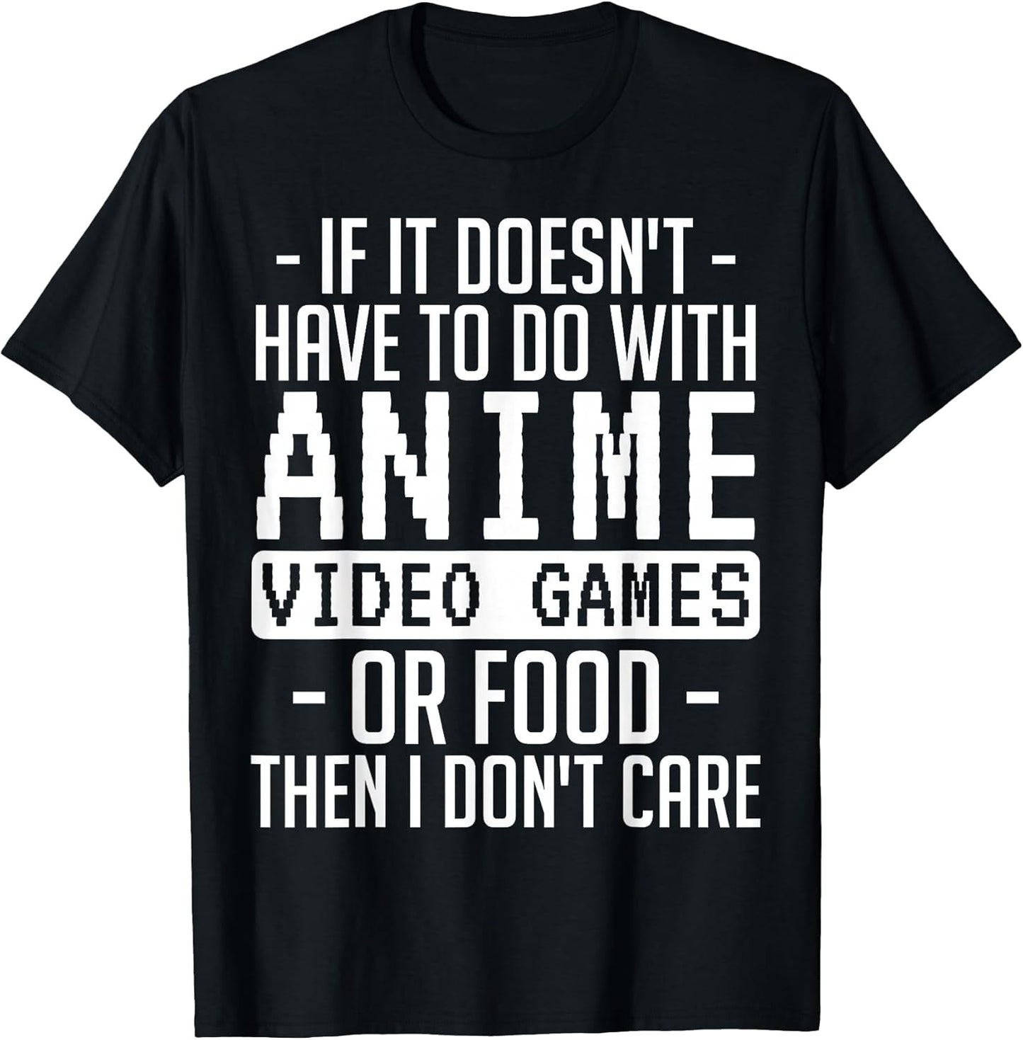 Anime Video Games & Food