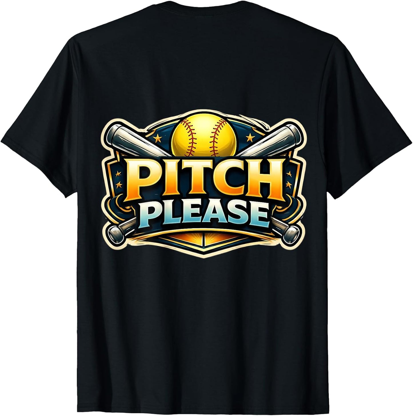 Pitch Please Funny Softball Player Pun Merch