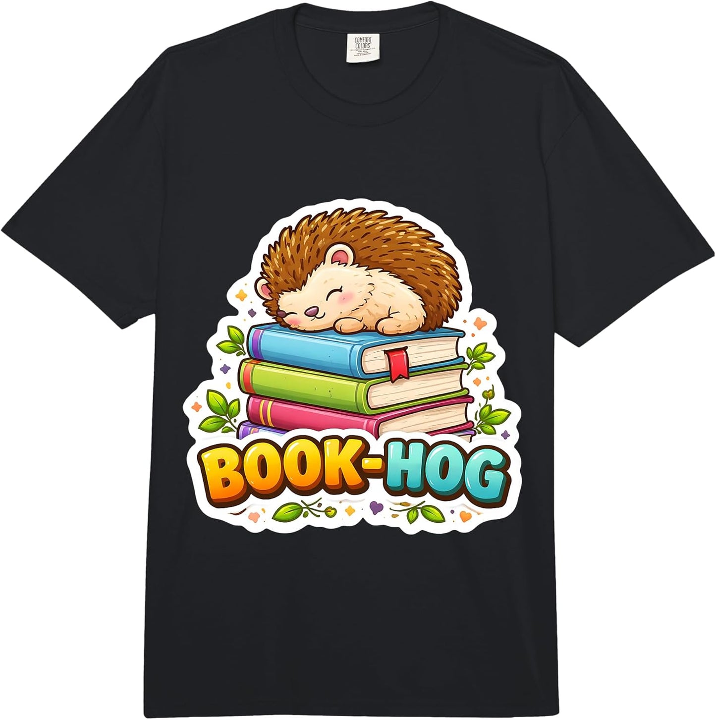 Book Hog Lover Hedgehog Owner Erinaceinae Merch