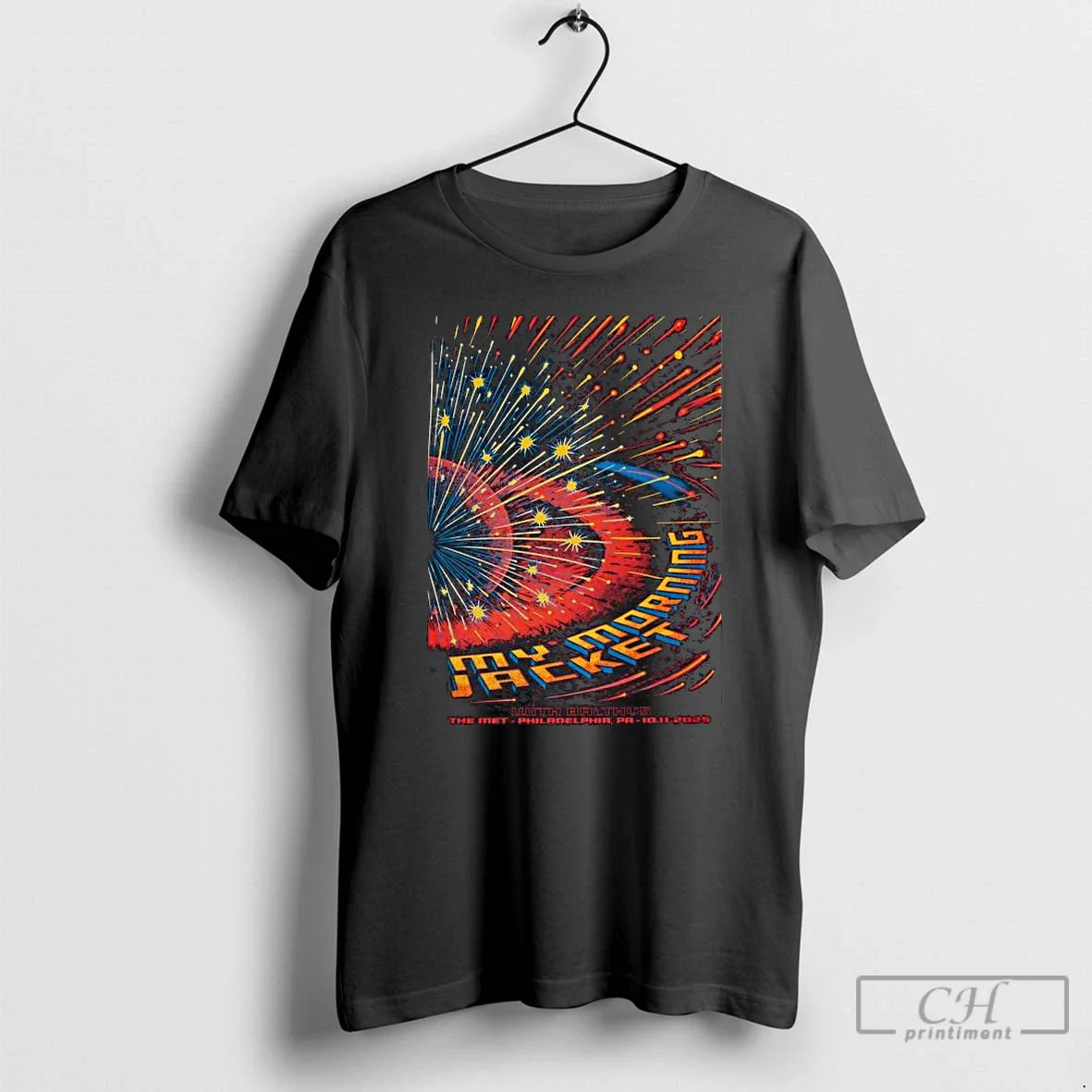 Classic My Morning Jacket Philadelphia Tour On October 11 2025 Long Sleve T Shirts