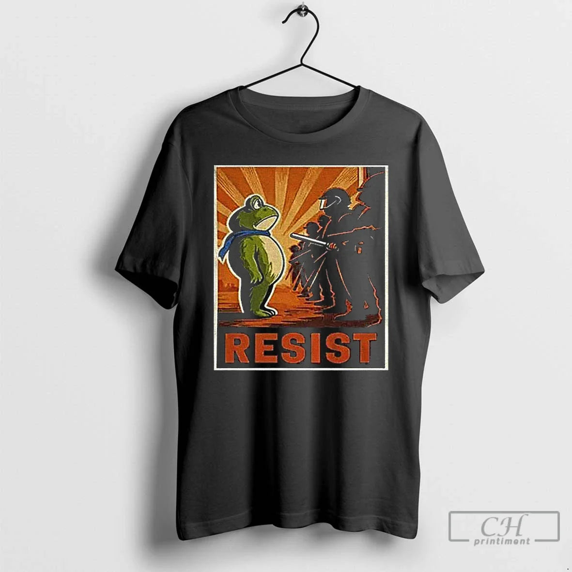 Classic Portland Frog Protest Resist Anti Ice Anti Trump T Shirts
