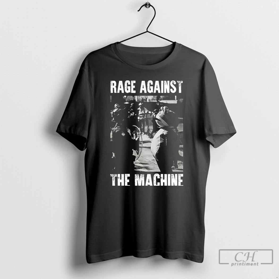 Classic Rage Against The Machine Portland Frog Protest Anti Ice Anti Trump T Shirts