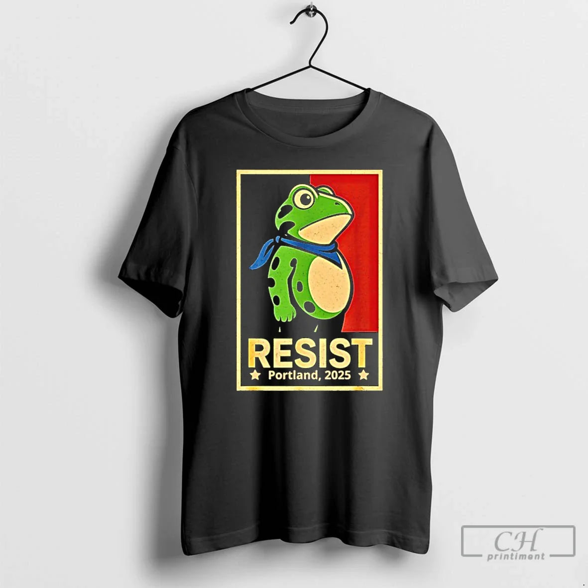 Classic Resist Portland Frog 2025 Hope T Shirts