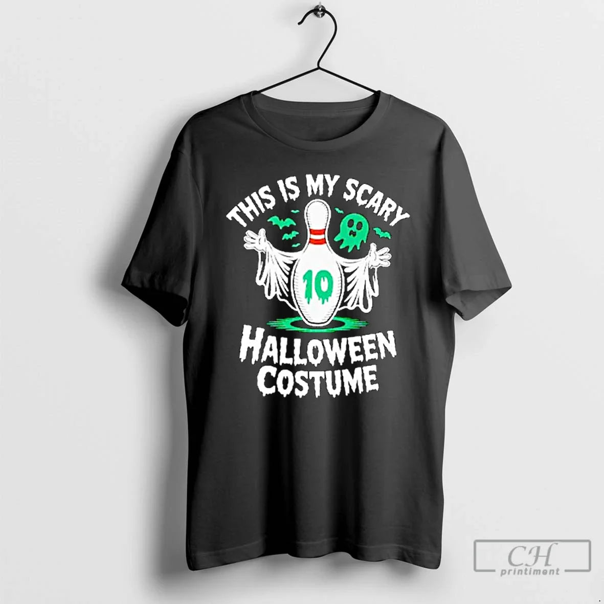 Classic This Is My Scary Halloween Costume Bowling Ornaments T Shirts