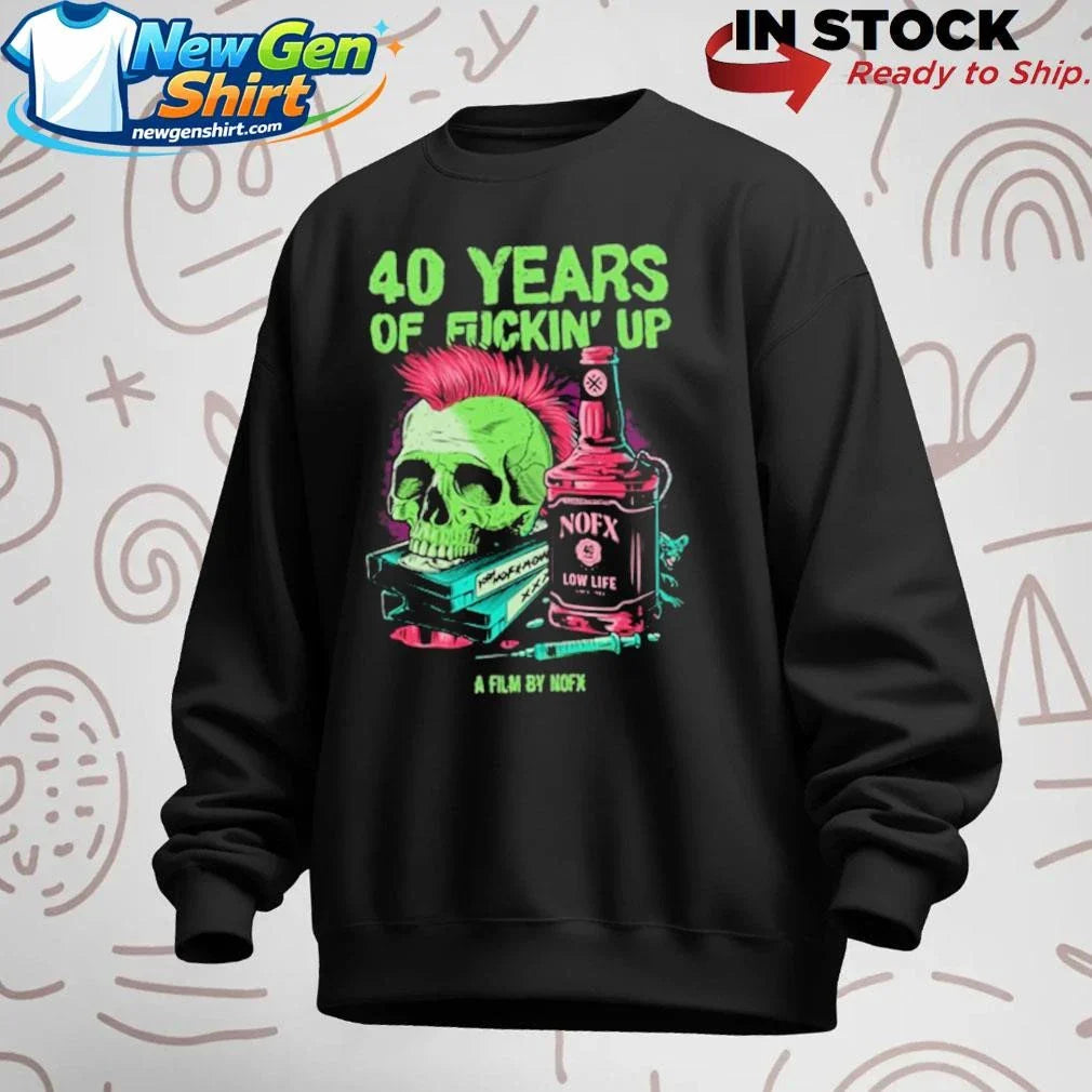 NOFX Bottle Skull Shirt