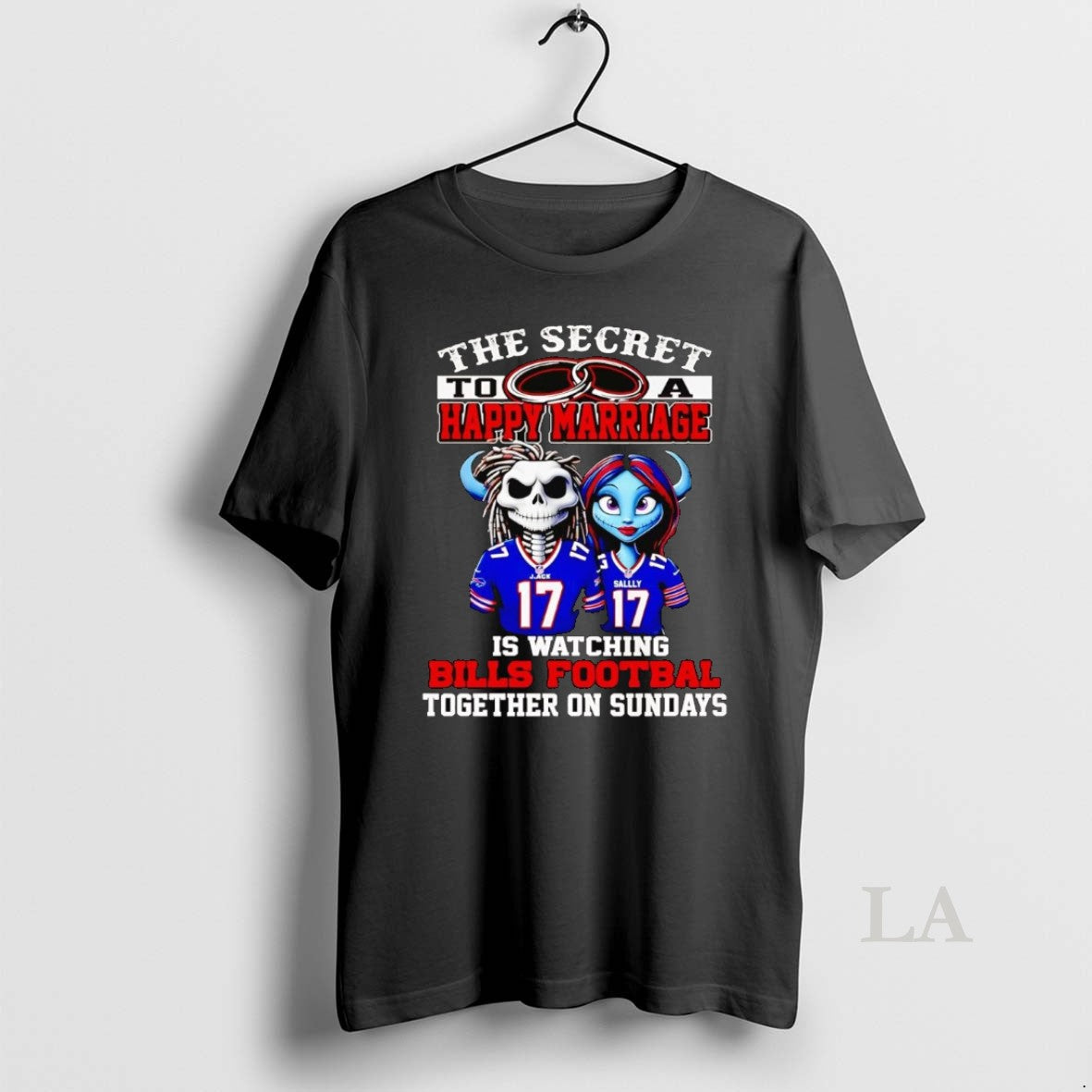 Original Jack And Sally The Secret To A Happy Marriage Is Watching Bills Football
