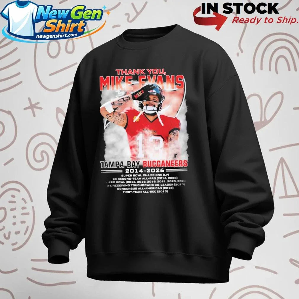 Thank You Mike Evans 2014 2026 Shirt