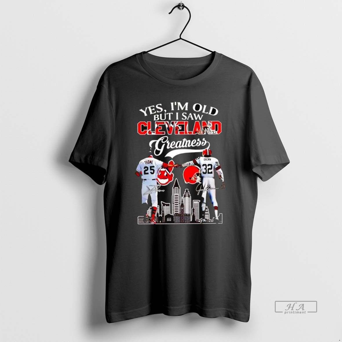 Trendy Yes Im Old But I Saw Cleveland Greatness Thome And Brown