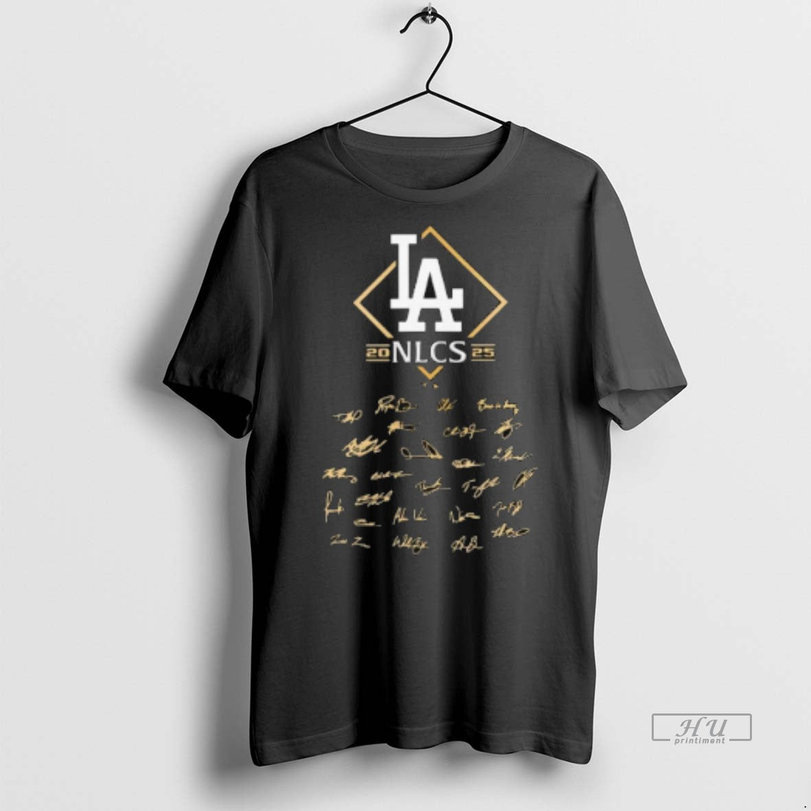 Viral Los Angeles Dodgers Nlcs Champions 2025 Signatures Tee Shirt Sweater
