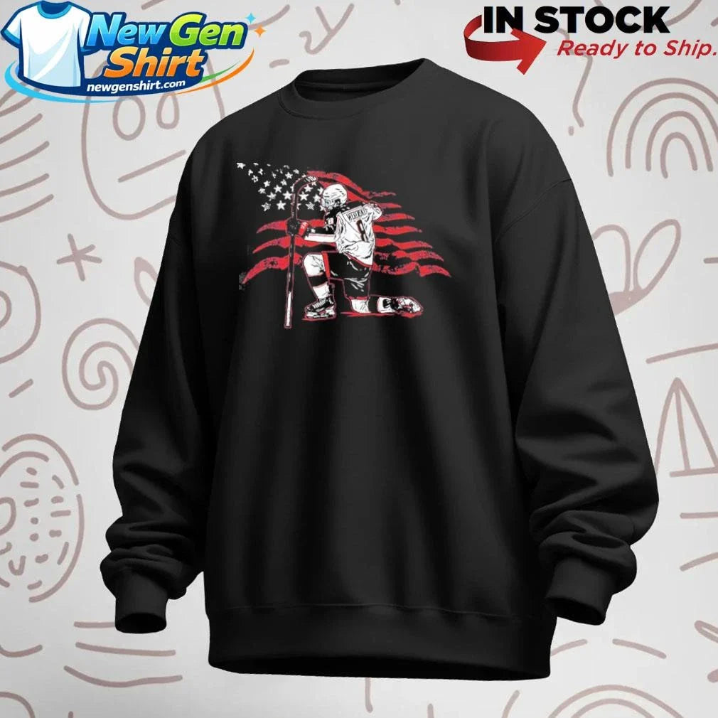 Zach Werenski Stars & Stripes Superstar Pose Shirt