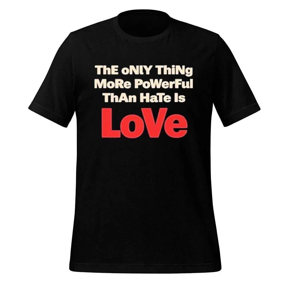 Abolish Ice The Only Thing More Powerful Than Hate Is Love Bad Bunny Shirt