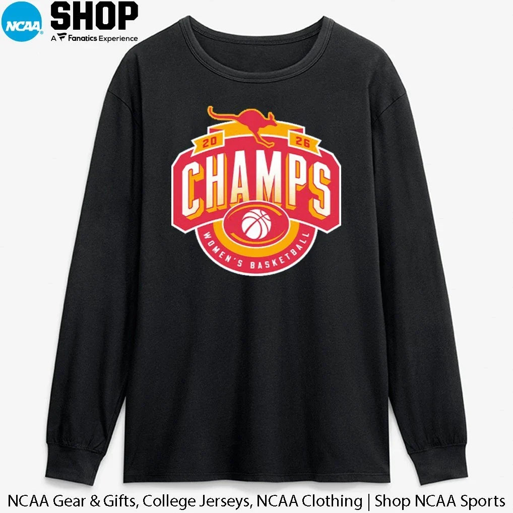 Austin College ’Roos Women’s Basketball 2026 Champs T-Shirt