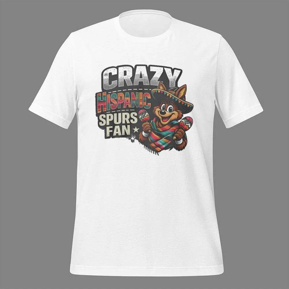 Crazy Hispanic Spurs Fan Shirt