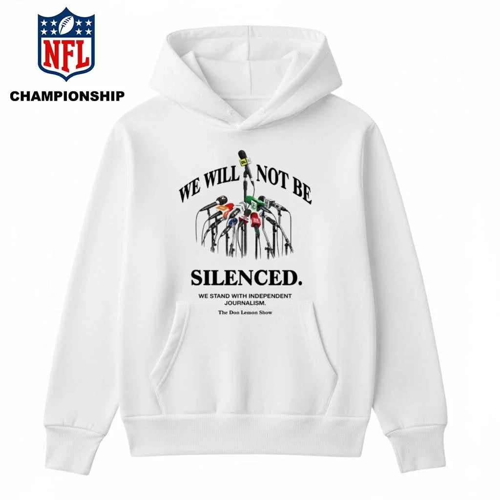 Don Lemin We Will Not Be Silenced shirt