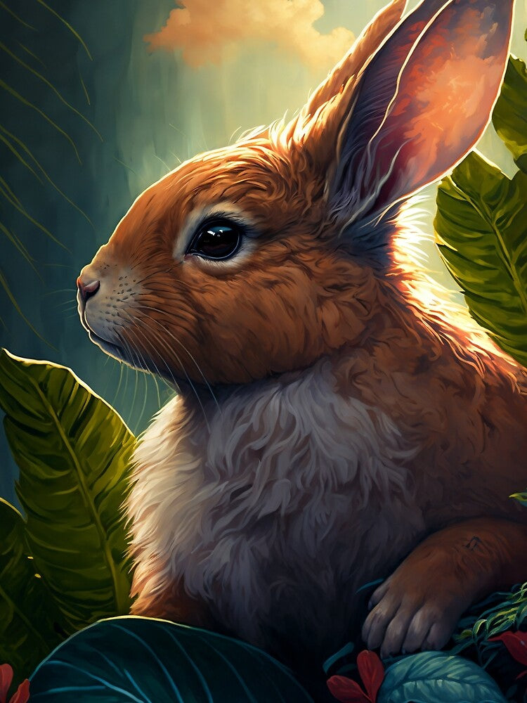Portrait of a Rabbit by Charles Ano