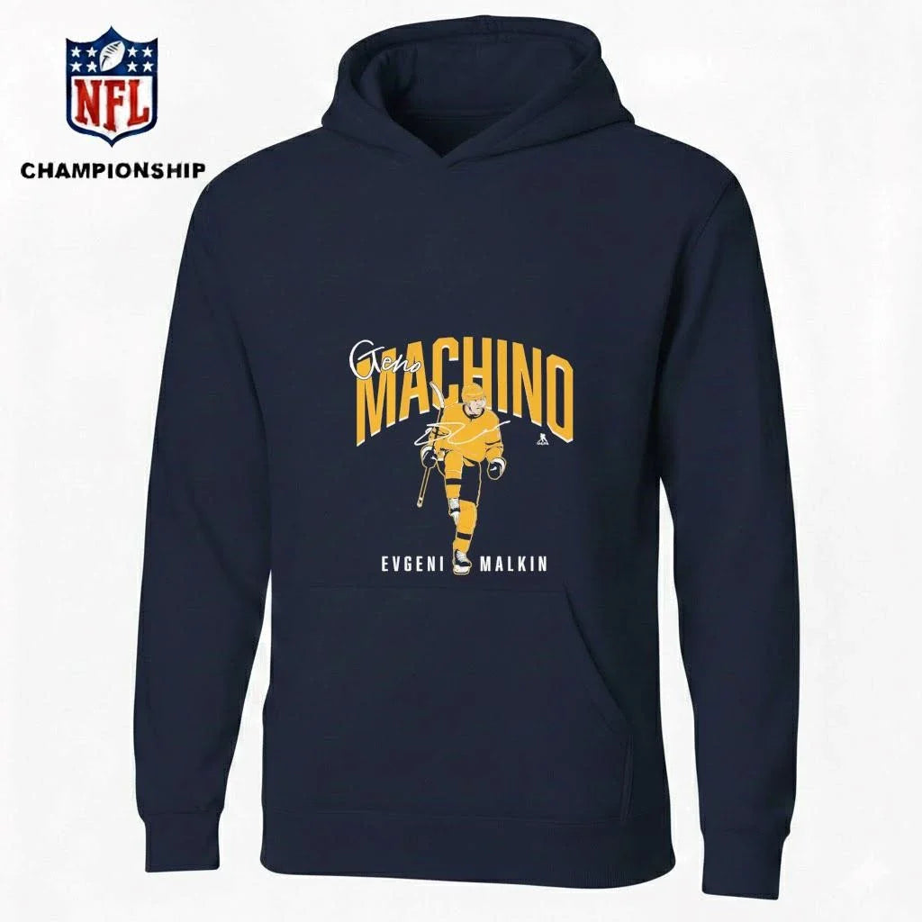 Geno Machino Evgeni Malkin Pittsburgh Hockey Shirt