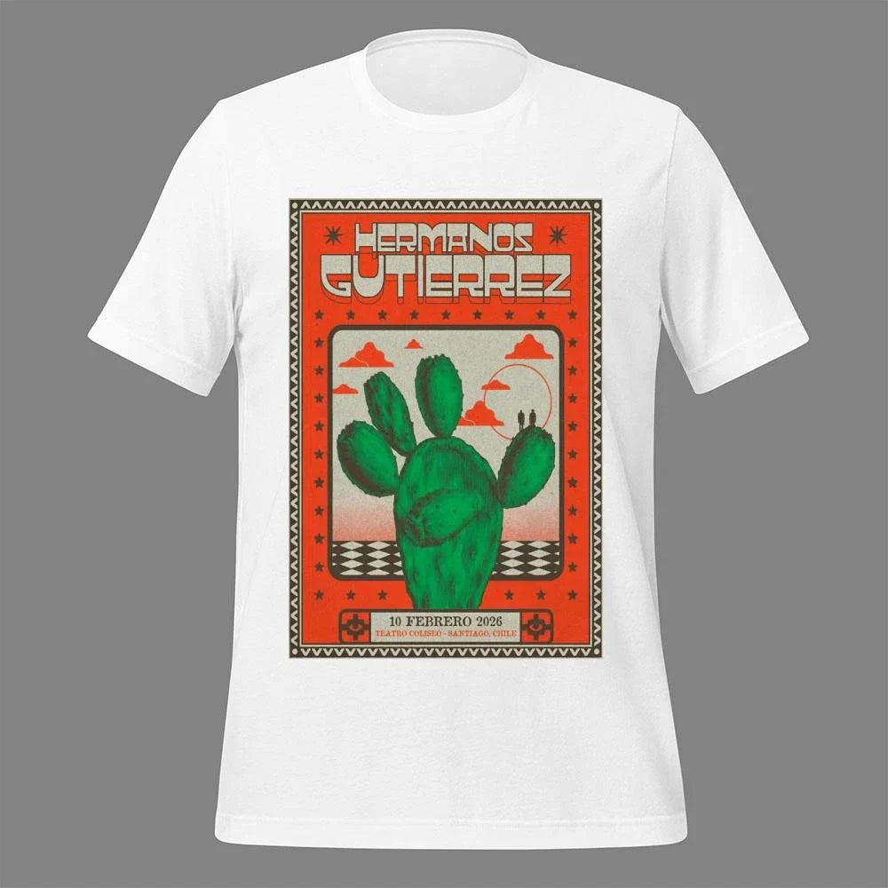 Hermanos Gutiérrez Santiago Chile 2.10.2026 Poster Shirt