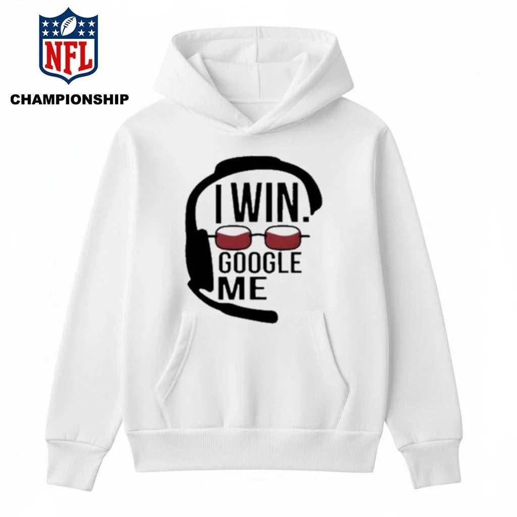 Indiana Cardinal I Win Google Me Coach Shirt