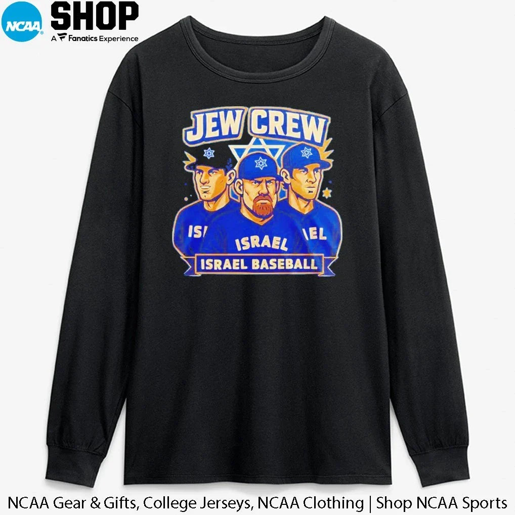 Israel Baseball Jew Crew T-Shirt