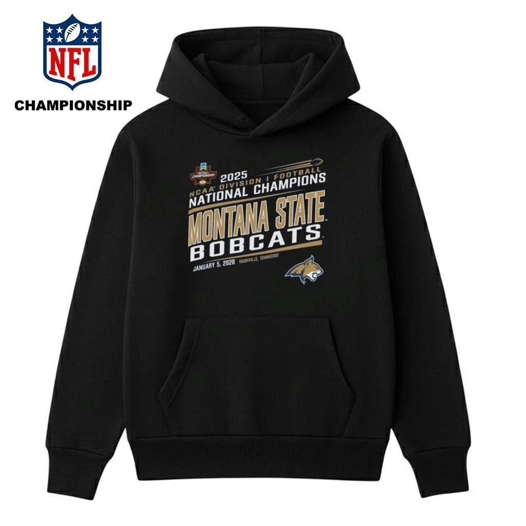 Montana State Football 2025 FCS National Champions Shirt