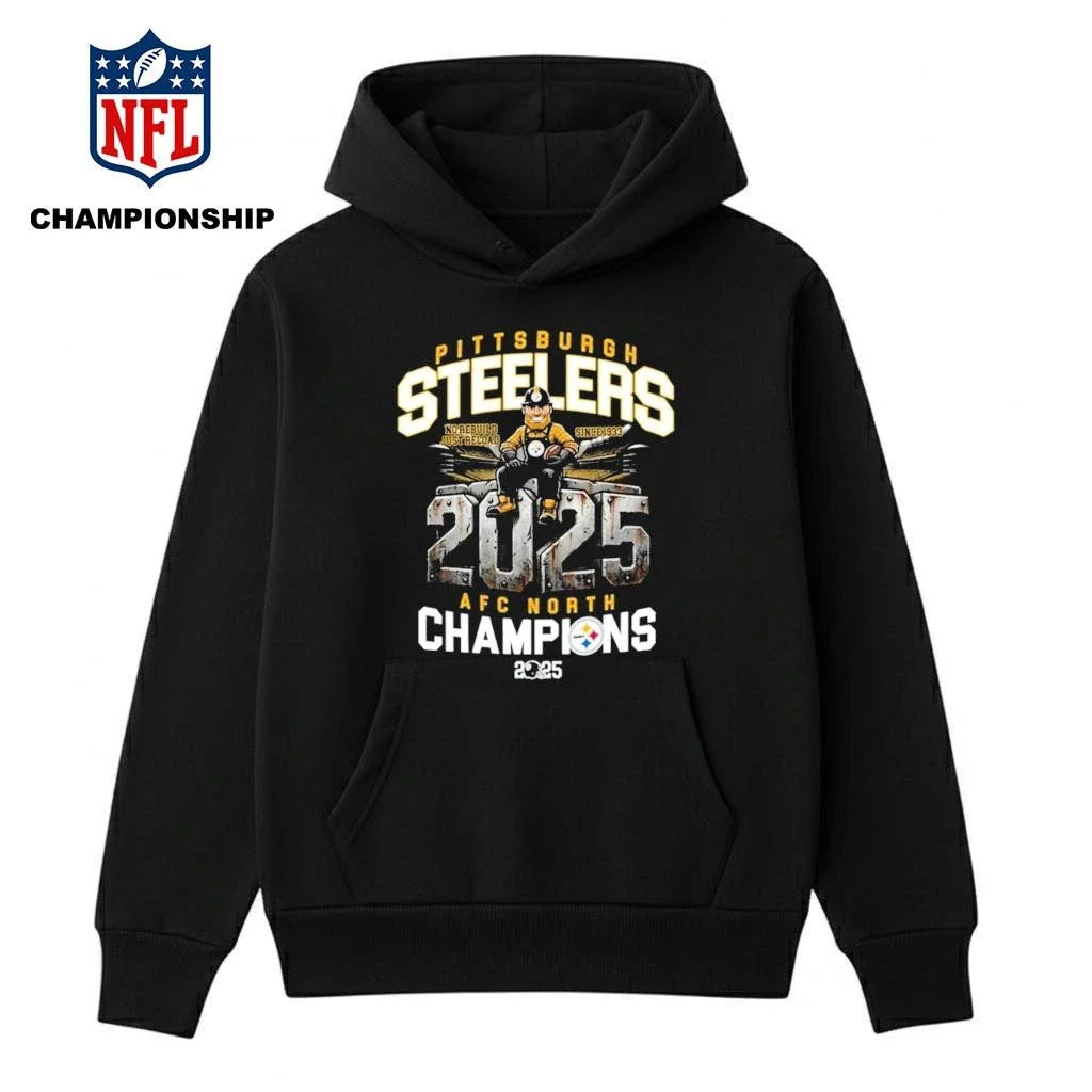 Official Steelers AFC North Division Champions 2025 Shirt
