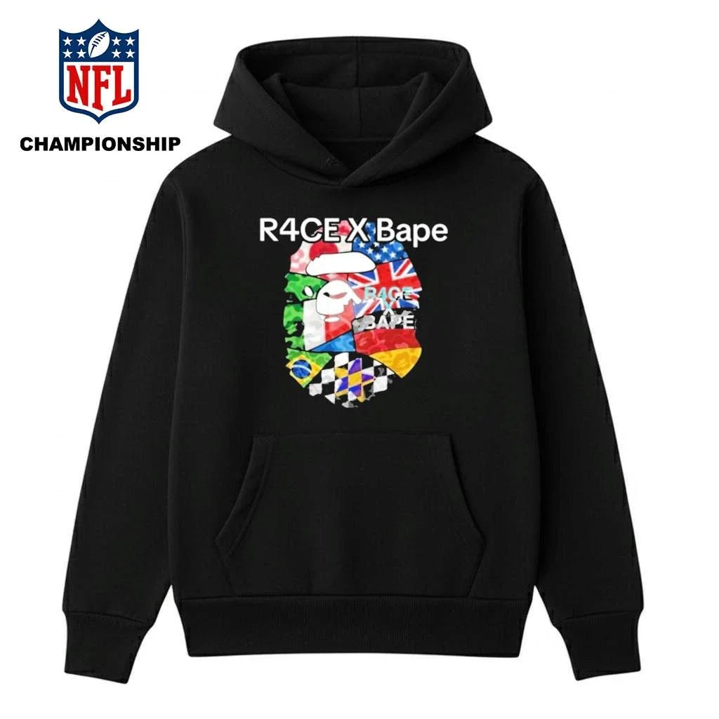 R4ce X Bape Racing Graphic 2026 Shirt