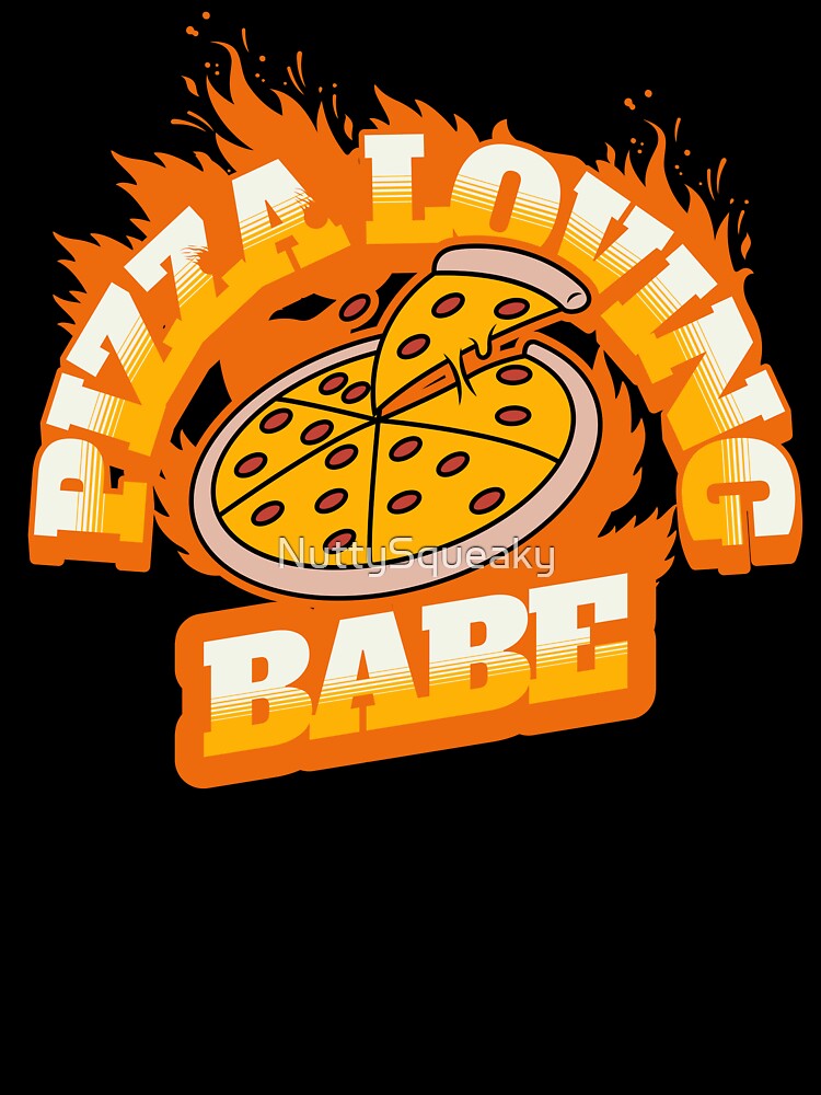 Pizza Loving Babe by NuttySqueaky