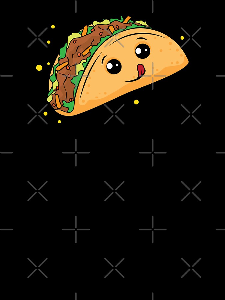Delicious Taco Cartoon by TeeLove-Co