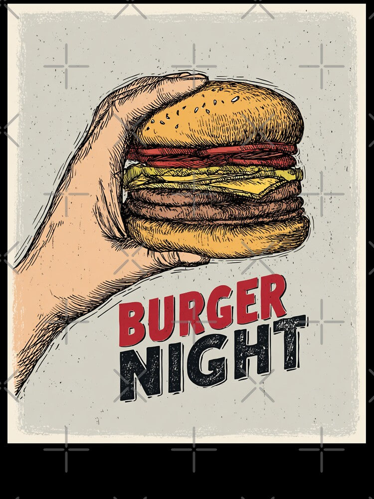 Burger Night by StudioRedKoala
