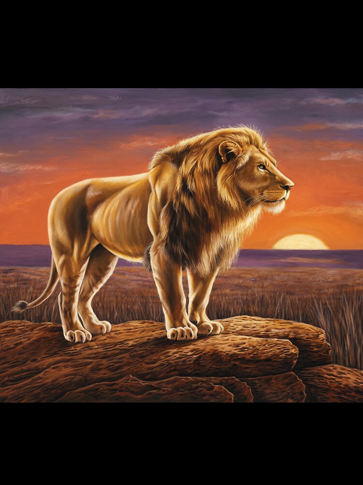 The King of the Savanna by Collection de trésors
