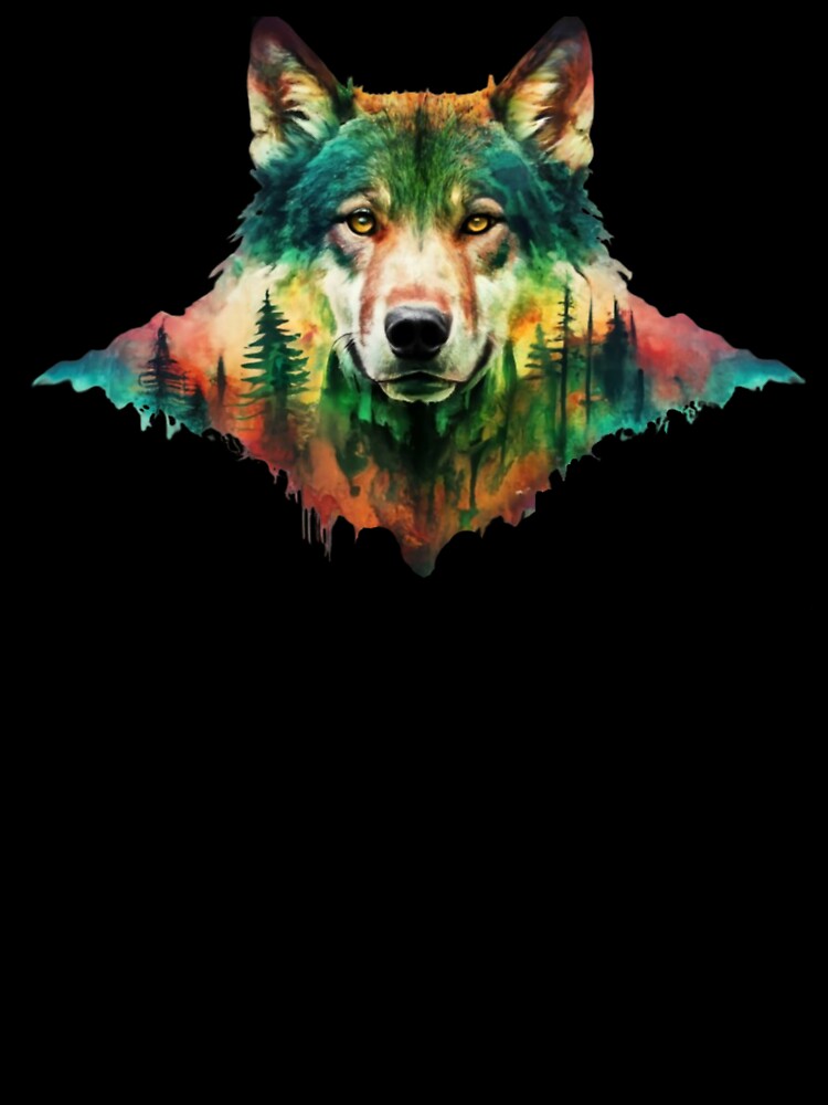 “Watercolor Wolf - The Magical Art of Nature”. by Tomasz Siennicki