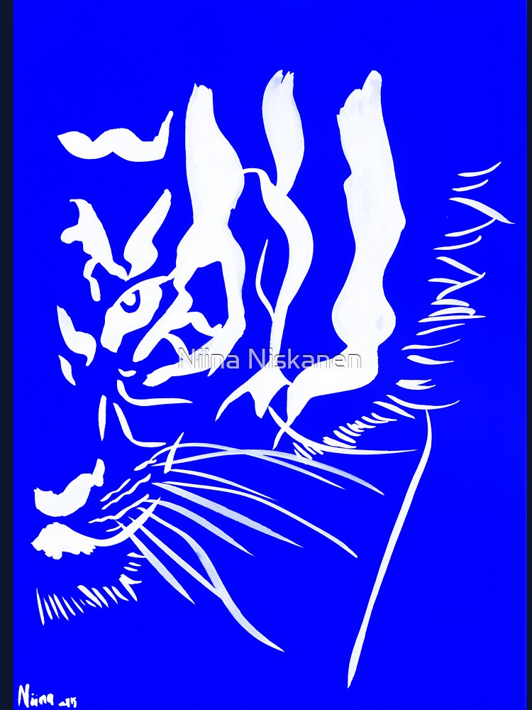 Eye of the Tiger - Navy by Niina Niskanen