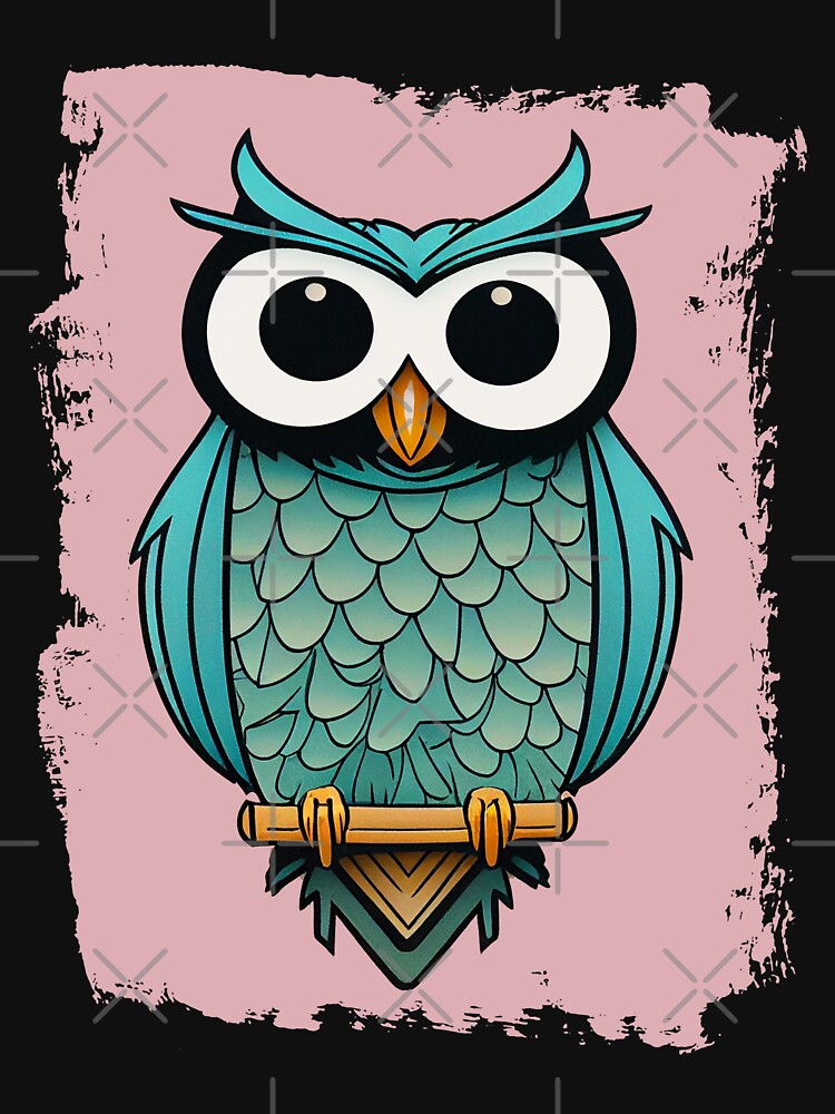 Cute Owl Illustration by Vexel Studio