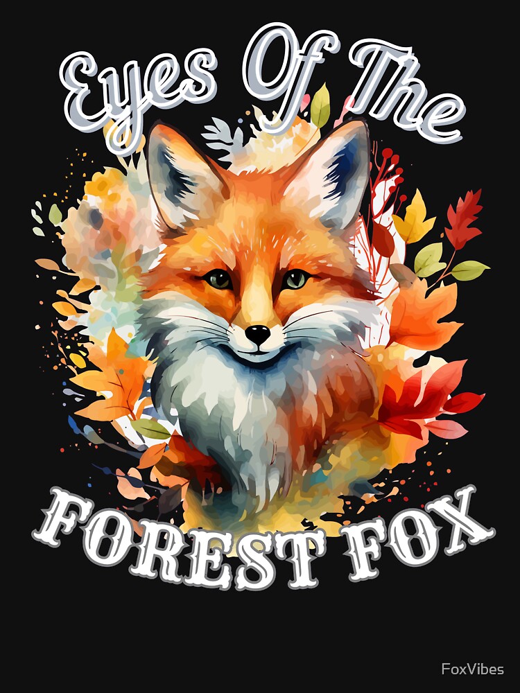 Eyes Of The Forest Fox by FoxVibes