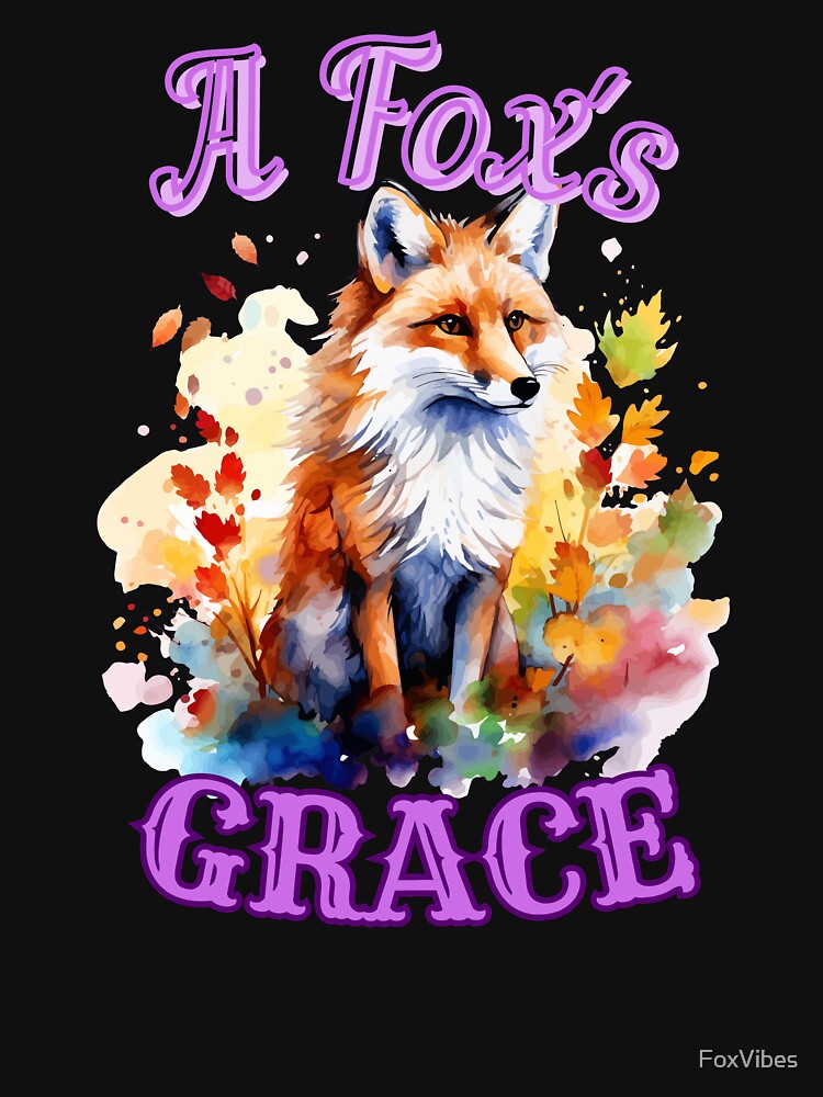 A Fox's Grace. realistic fox by FoxVibes