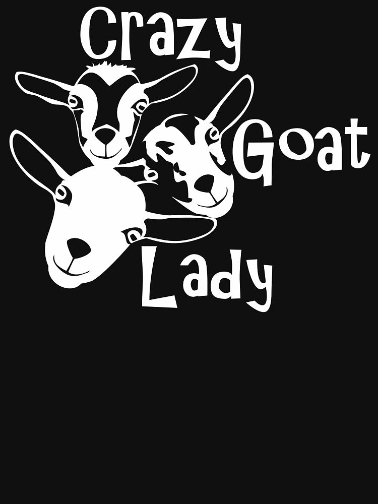 Crazy Goat Lady | NickerStickers® on Redbubble by NickerStickers