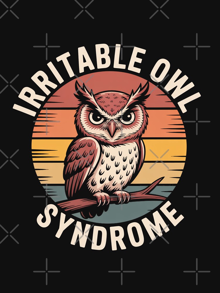 Irritable Owl Syndrome Vintage Sunset by Peter Stawicki