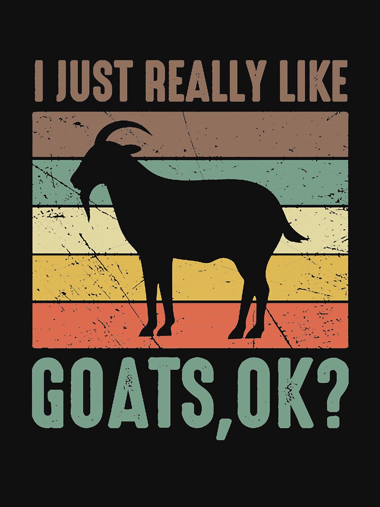 I just really like Goats okay? Vintage T-Shirt by AstonMartin36x