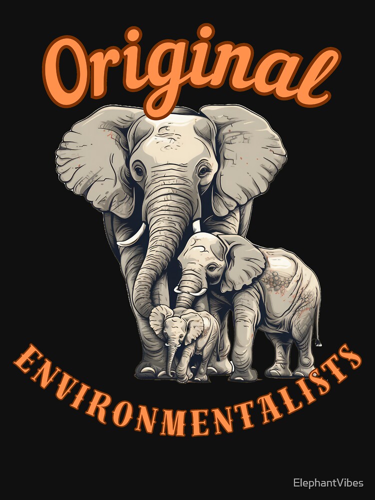 Original Environmentalists. elephant portrait by ElephantVibes