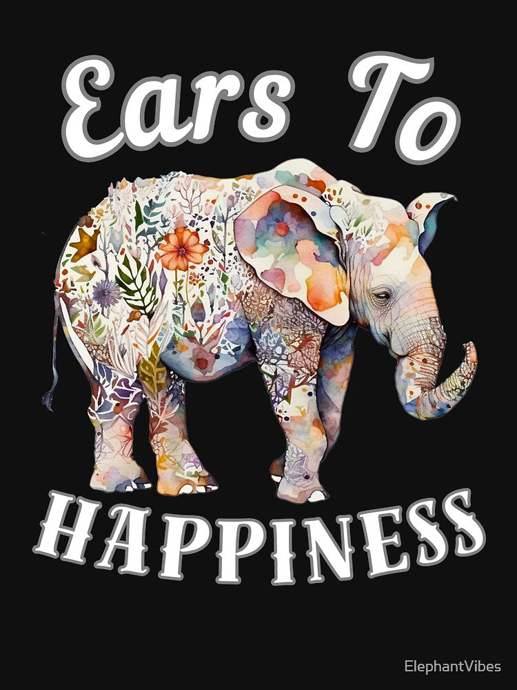 Ears To Happiness. surreal elephant by ElephantVibes