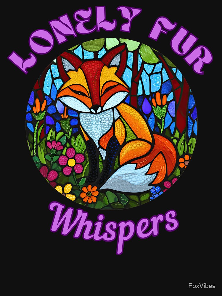 Lonely Fur Whispers. fox boho by FoxVibes