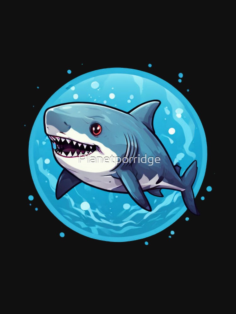 Friendly Shark Art by Planetporridge