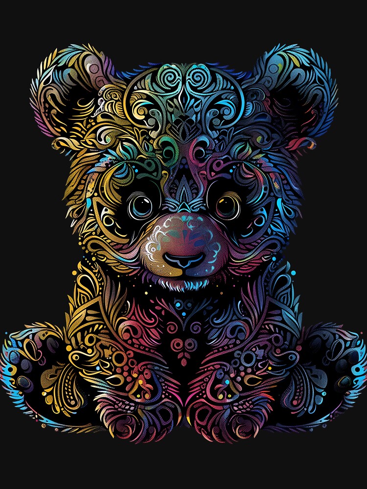 Stylized Baby Panda 3 by HarmonyTheKoala