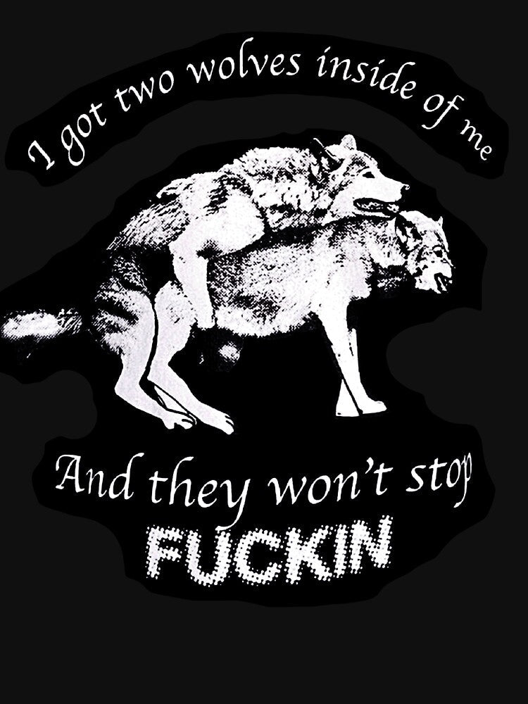 Wolf,wolves Female and male by shopanimeartist