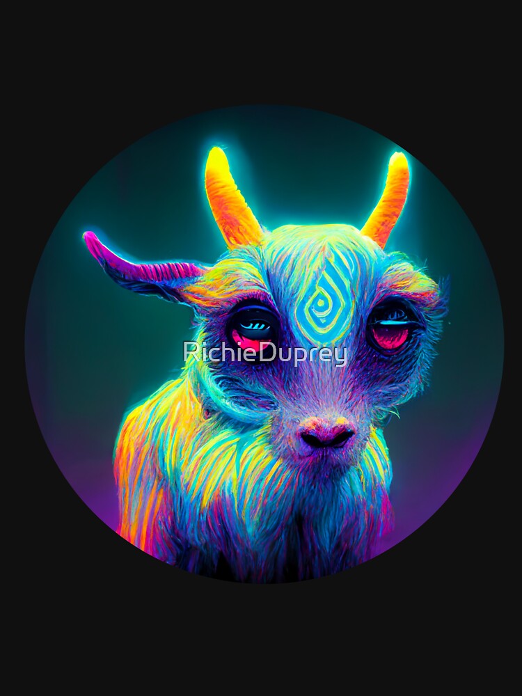 Psychedelic Goat by ResistNormality