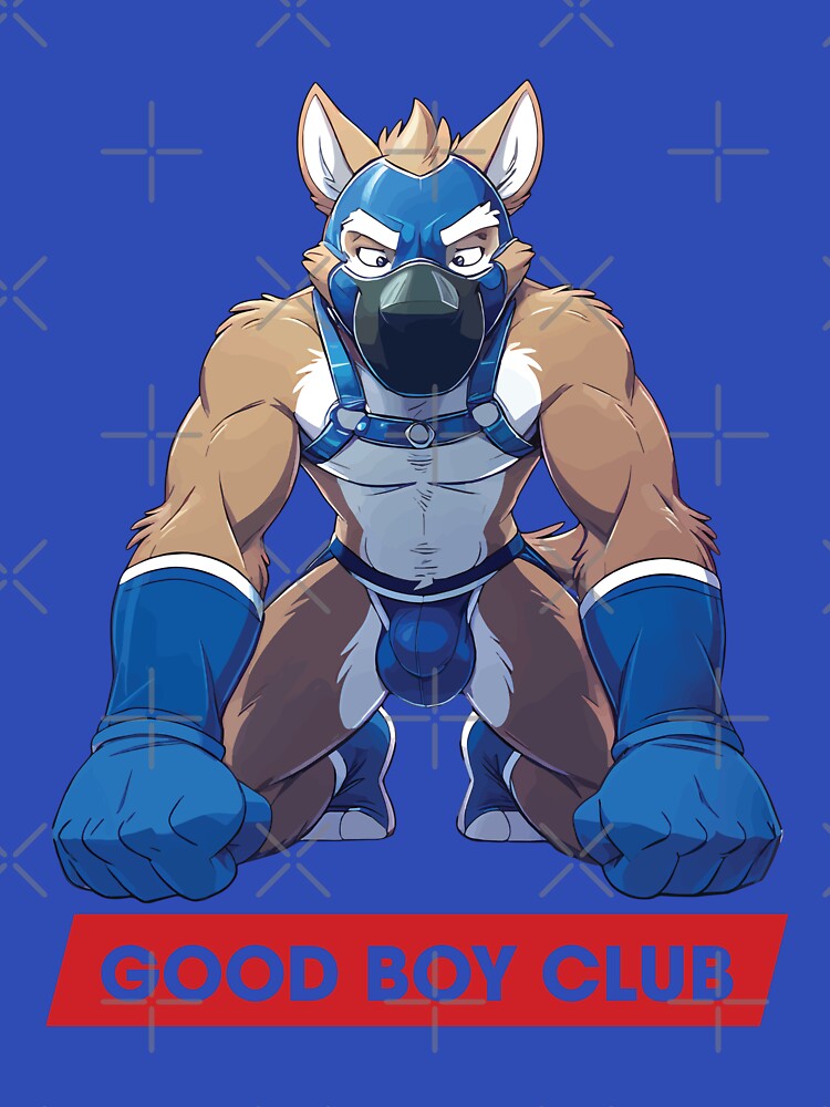 Blue Pup Looking up - GOOD BOY CLUB by GOOD BOY CLUB