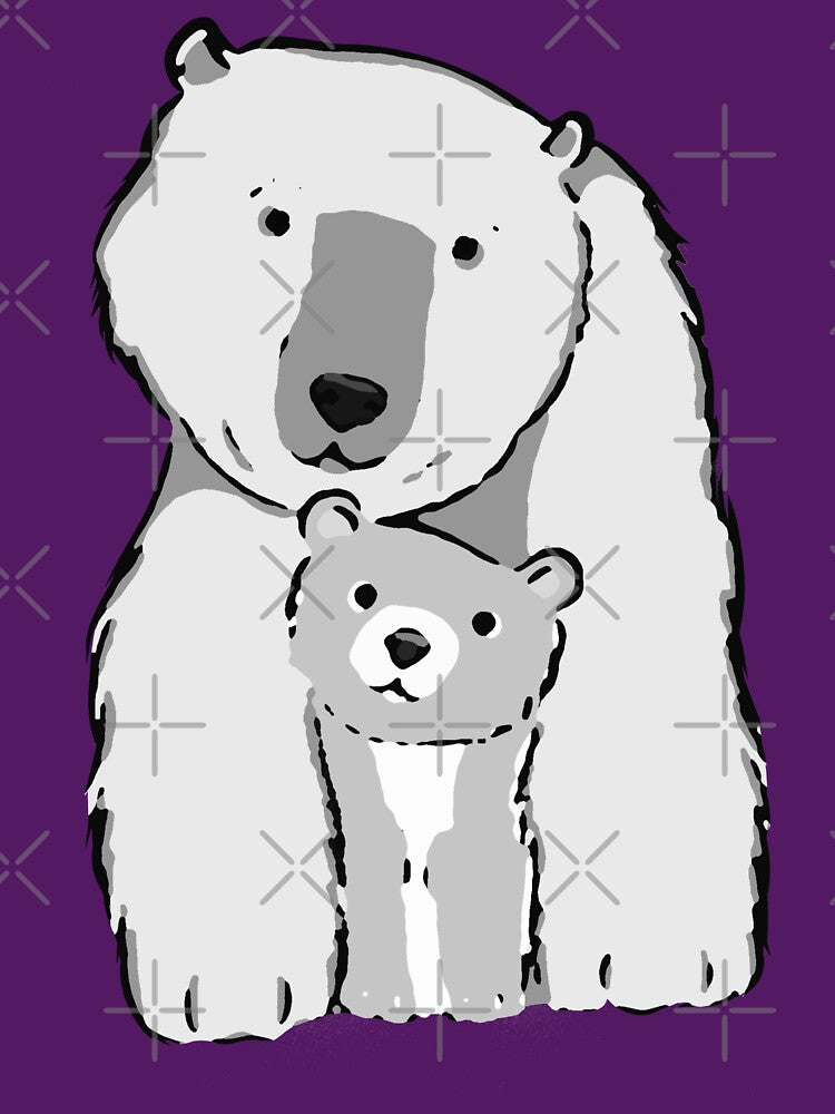 Mama Bear: Polar Bear by rmcbuckeye