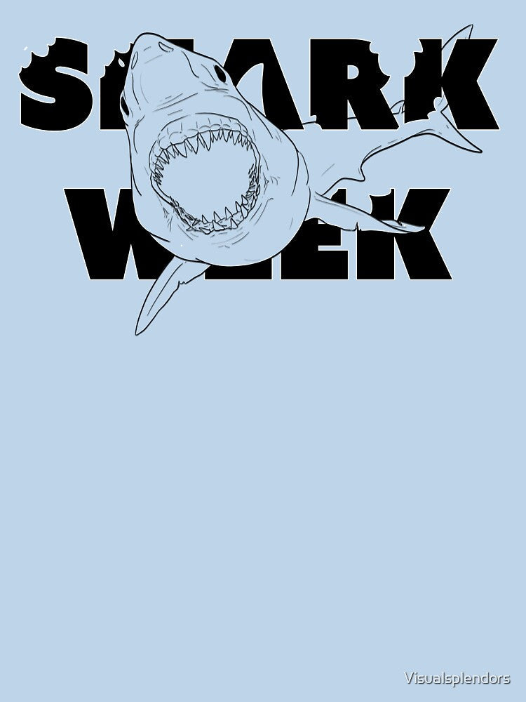 Limited Edition Take A Bite Out Of Shark Week by Visualsplendors